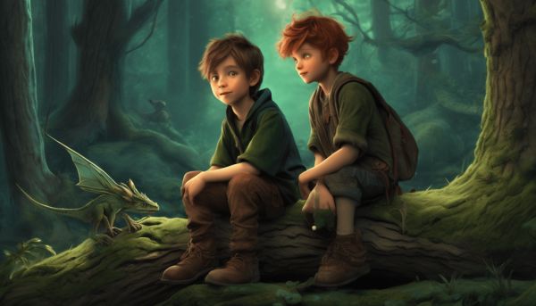 Eliott le dragon : l’histoire magique d’un enfant orphelin