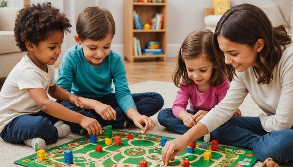 Les jeux de société idéaux pour les enfants de 3 ans